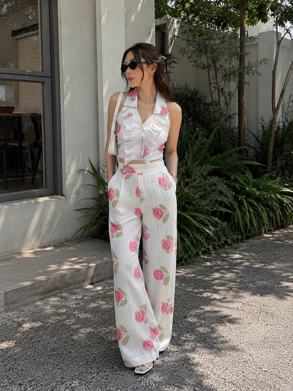 Rose Print Co-ord Set